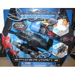   SPIDERMAN   DARK SPIDERMAN ELECTRONIC WEB BLASTER 2 IN 1 Toys & Games