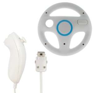   Mario Racing Steering Driving Wheel for Nintendo Wii Video Games