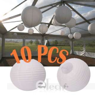   White 12 Chinese Paper Lantern Wedding Party Home Decoration  