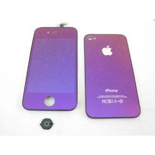GSM AT&T ~ Violet Purple Mirror Full LCD Screen Display + Touch Screen 