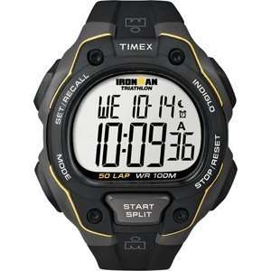  Timex Ironman 50 Lap Watch   Black/Yellow 