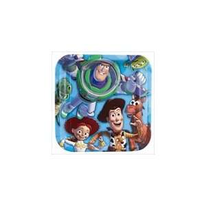  Toy Story 3   3D Square Dinner Plates (8 count) Toys 
